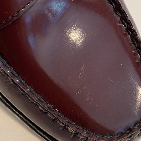 G.H. Bass & Co. Weejun Larson Wine Penny Loafers Size 4 (women’s 6) - Picture 2 of 10